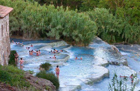 Italy landscape summer