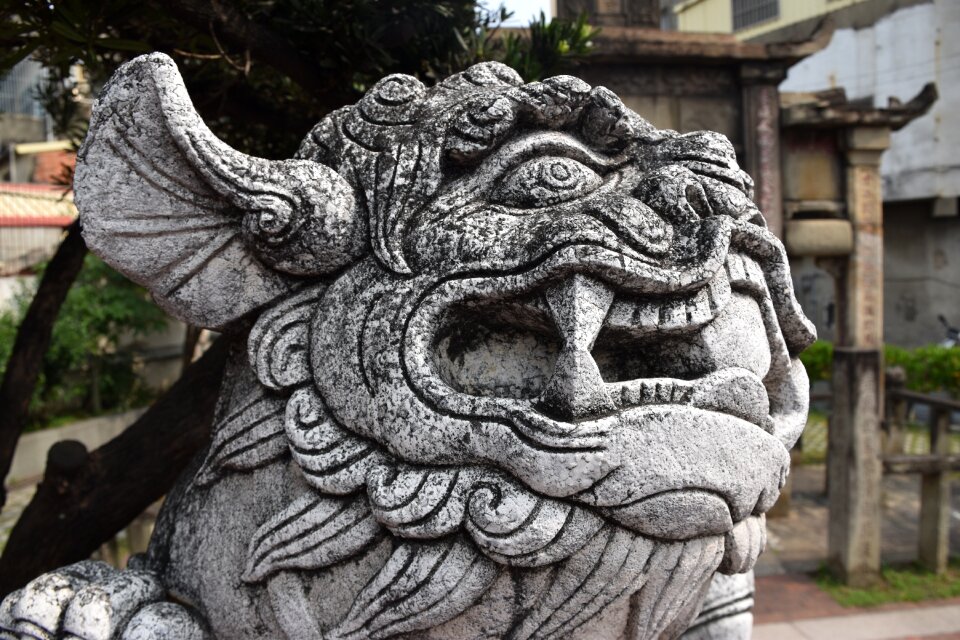 Stone old monument