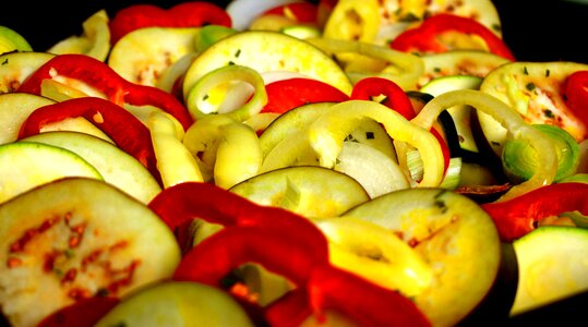 Cooking vegetables healthy photo