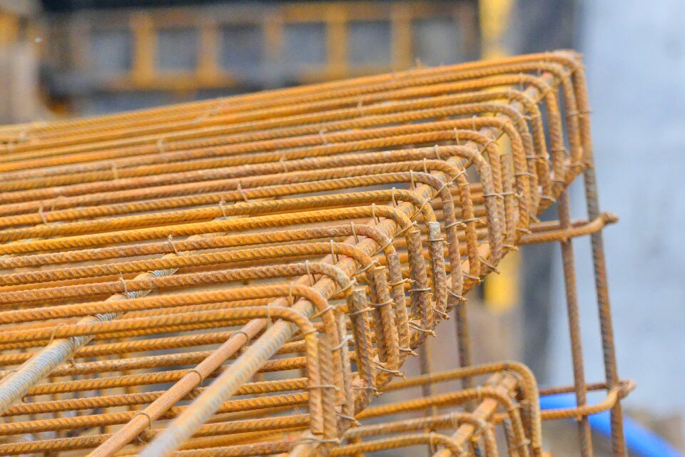 Rods steel the structure of the
