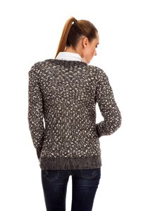 Fabric knitting winter