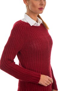 Fabric knitting winter