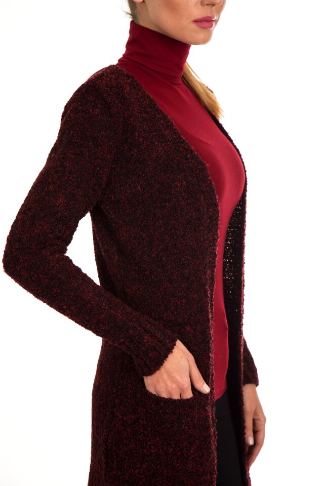 Fabric knitting winter