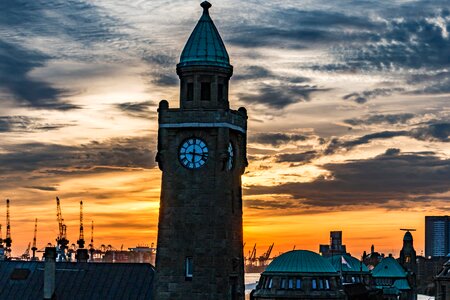 Water port hanseatic city