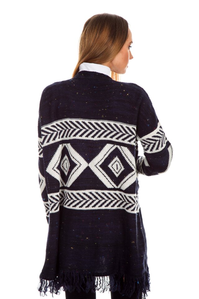 Fabric knitting winter