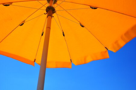 Holiday umbrella beach