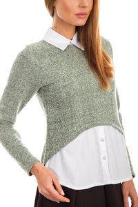 Fabric knitting winter