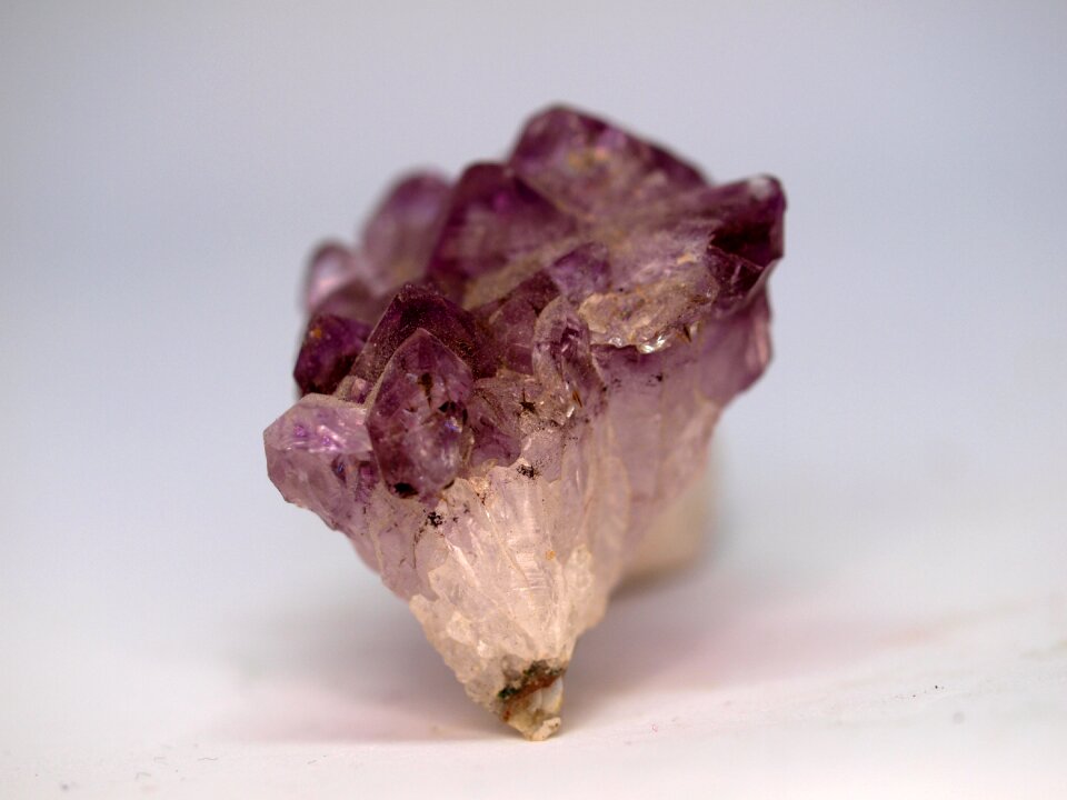 Stone crystal amethyst