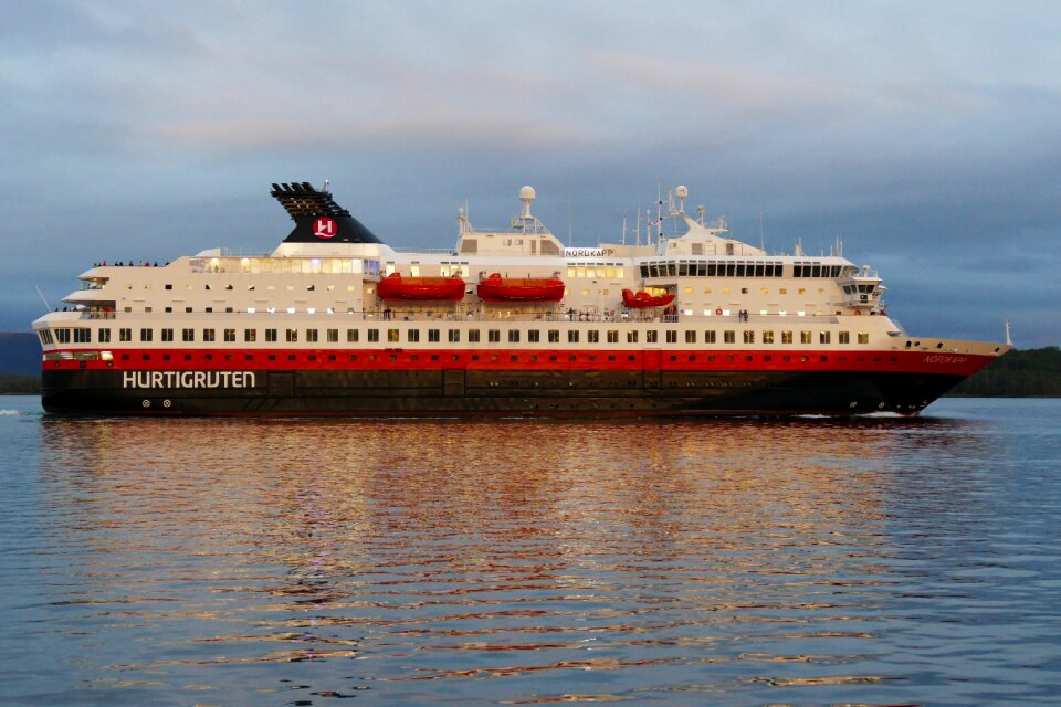Ship scandinavia north cape