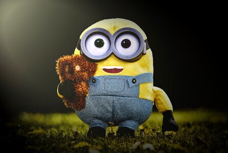 Cute plush stuffed animal