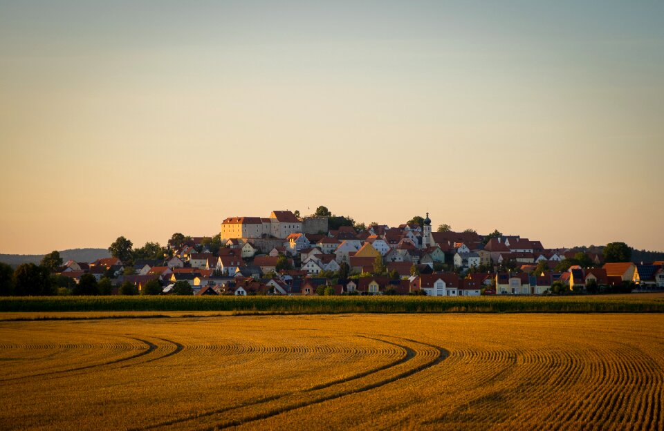Landscape lupburg upper palatinate