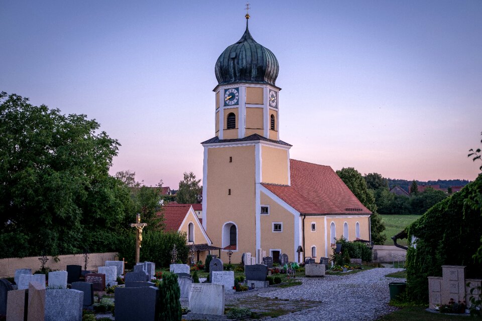 Evening sun catholic christian