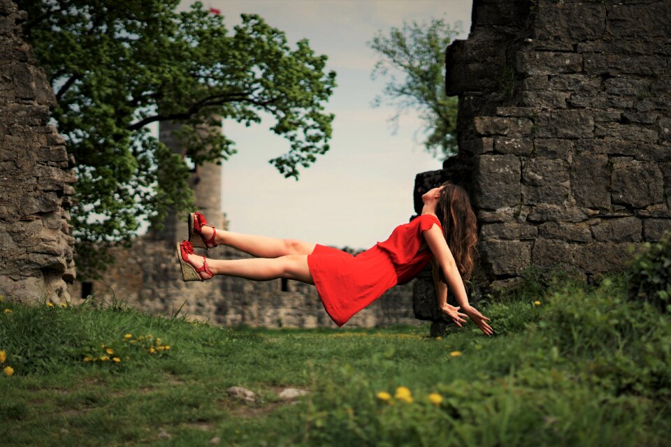 Summer levitation meadow