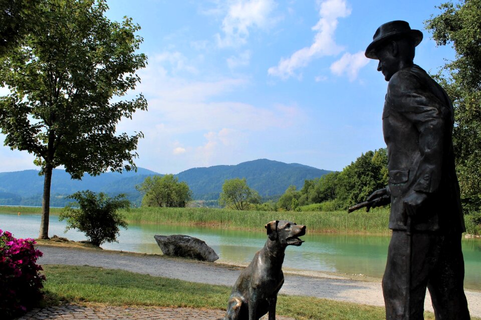 Dog landmark tegernsee