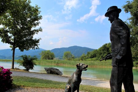 Dog landmark tegernsee