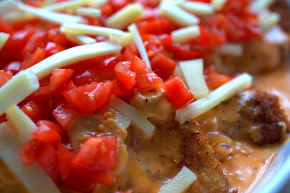 Scalloped cook meat