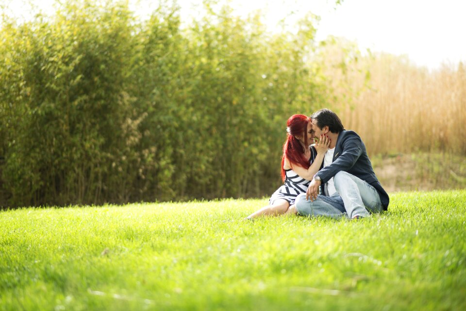 Summer outdoors wedding