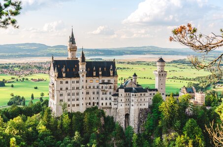 Kristin fairy castle neuschwanstein castle photo