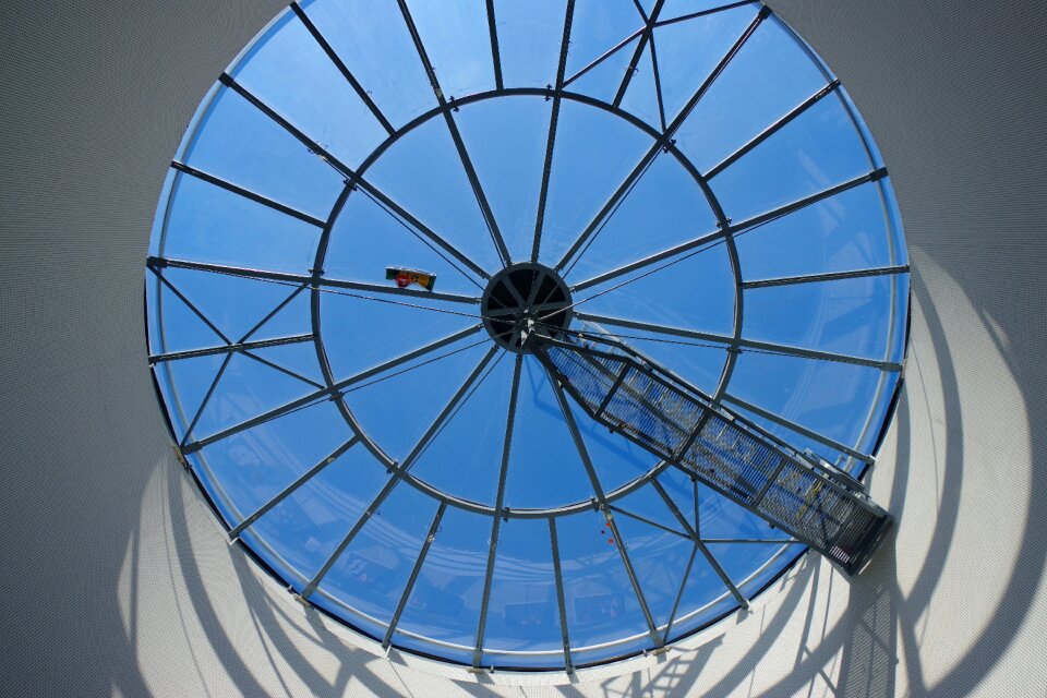 Building sky within