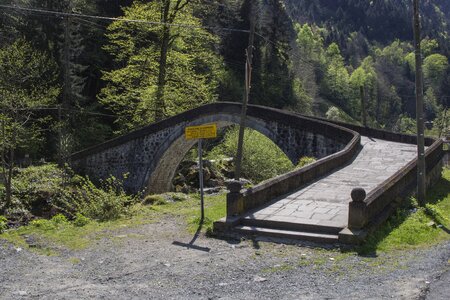 Stone bridge gray bridge