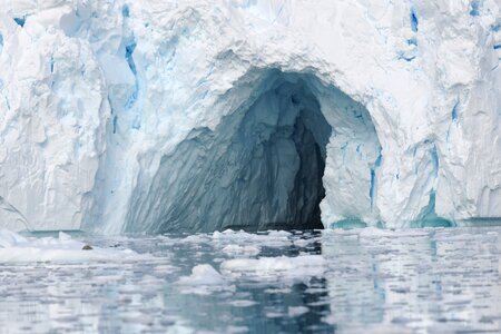 Scenic grotto water