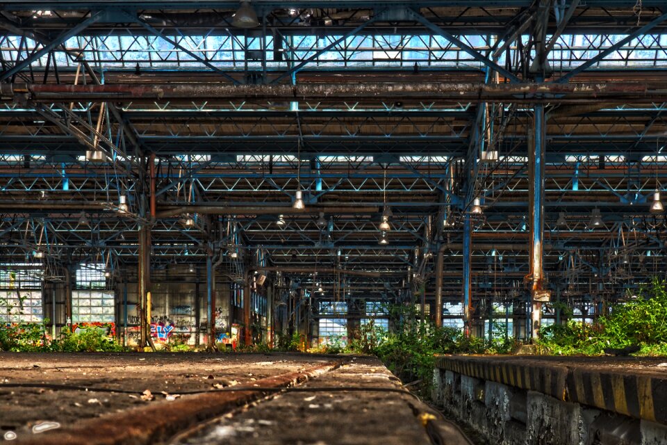 Abandoned factory mood