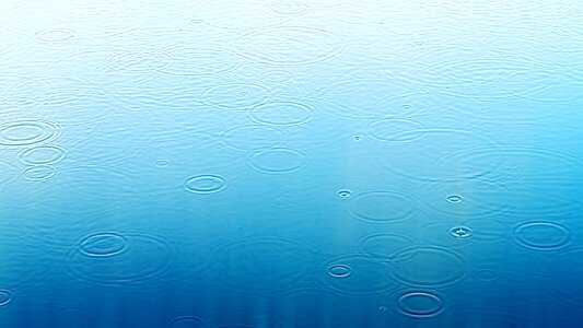 Rain water reflection photo