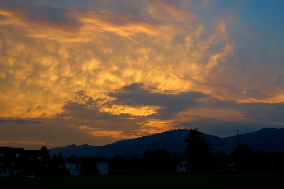Landscape sky clouds