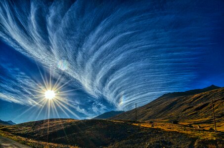 Grassland cloud rocks