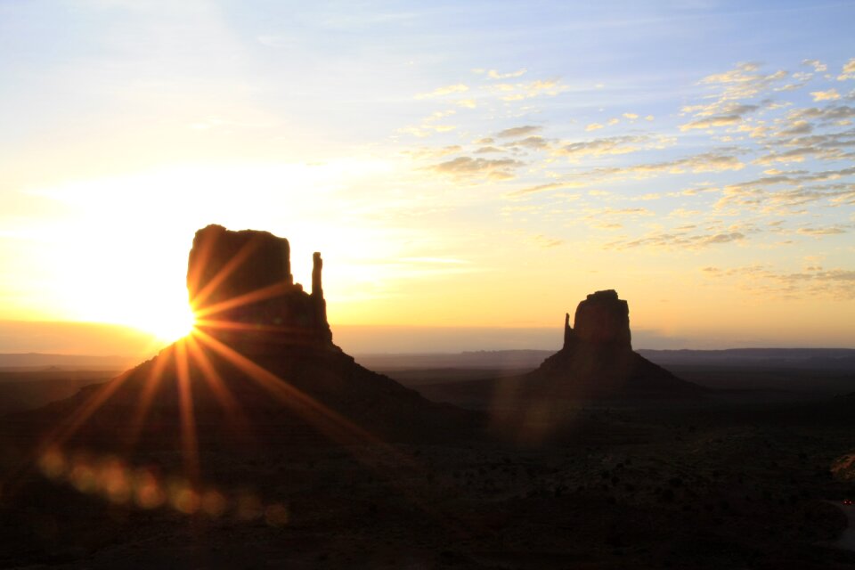 Monument landscape dry
