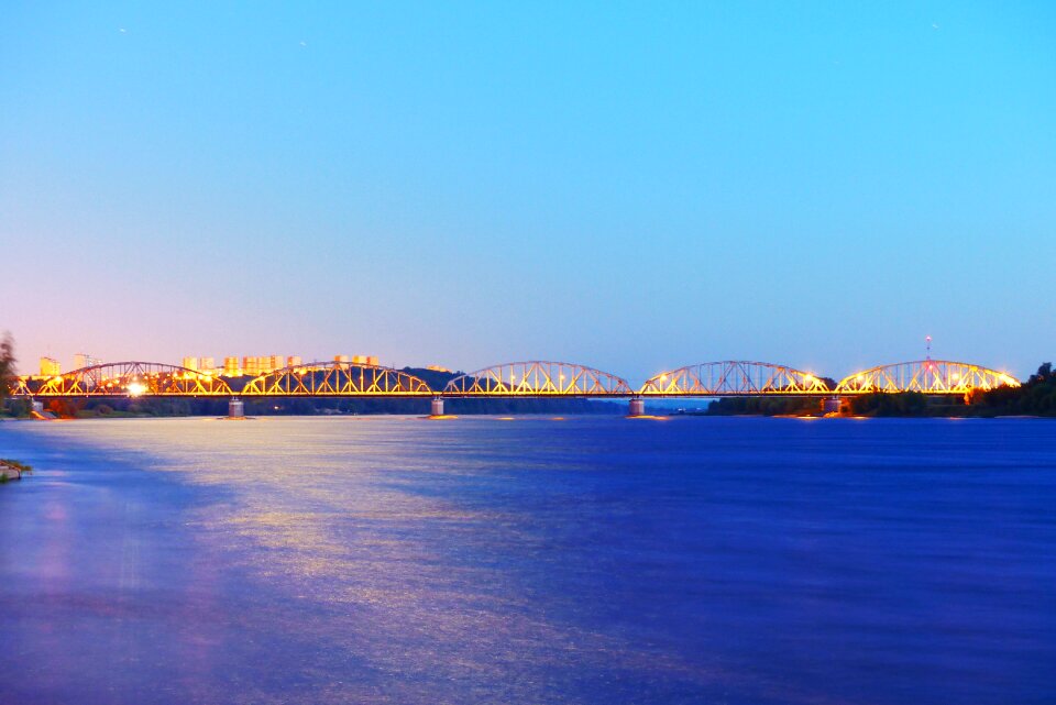 The dawn family the wave is reflected bridge