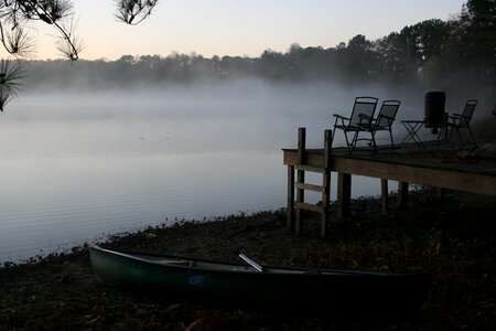 Nature water sunrise photo