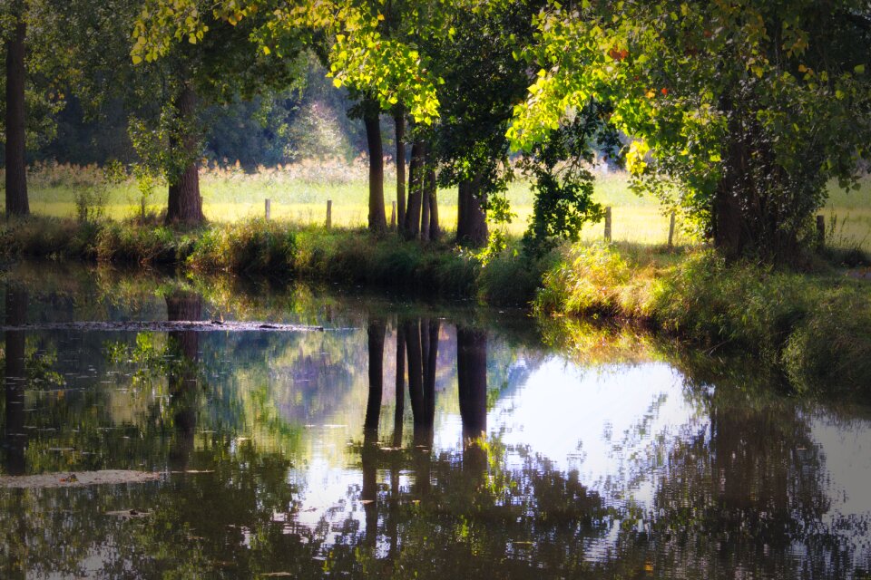 Landscape water idyllic