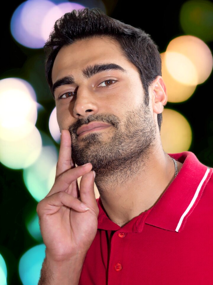 Male person portrait