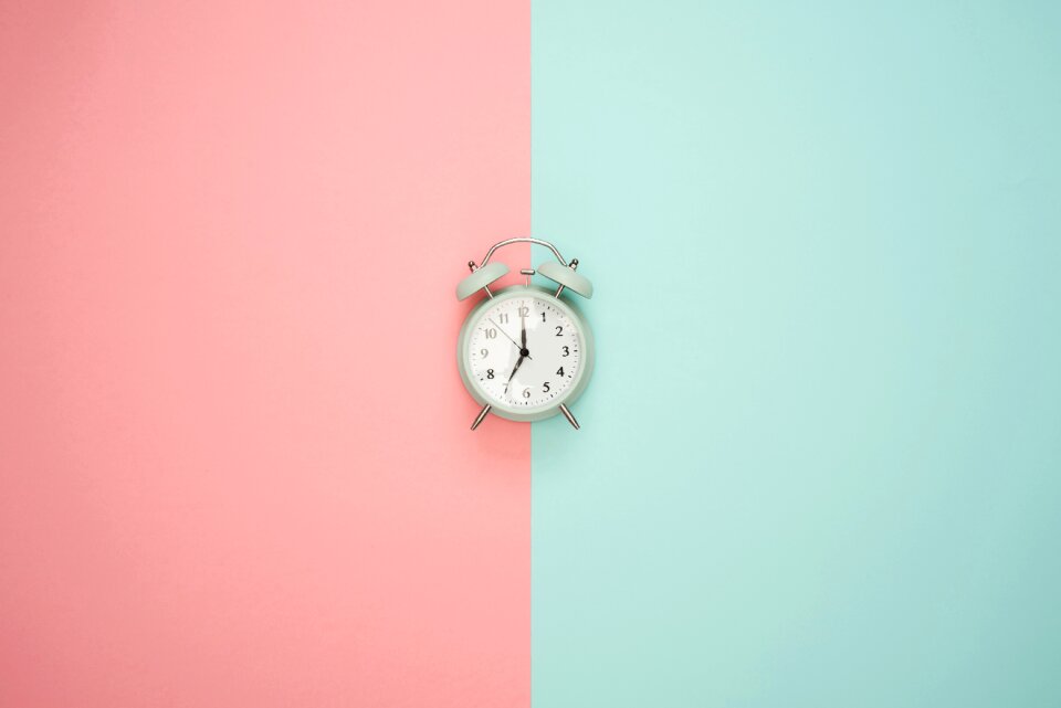 Pastel colors hour watch