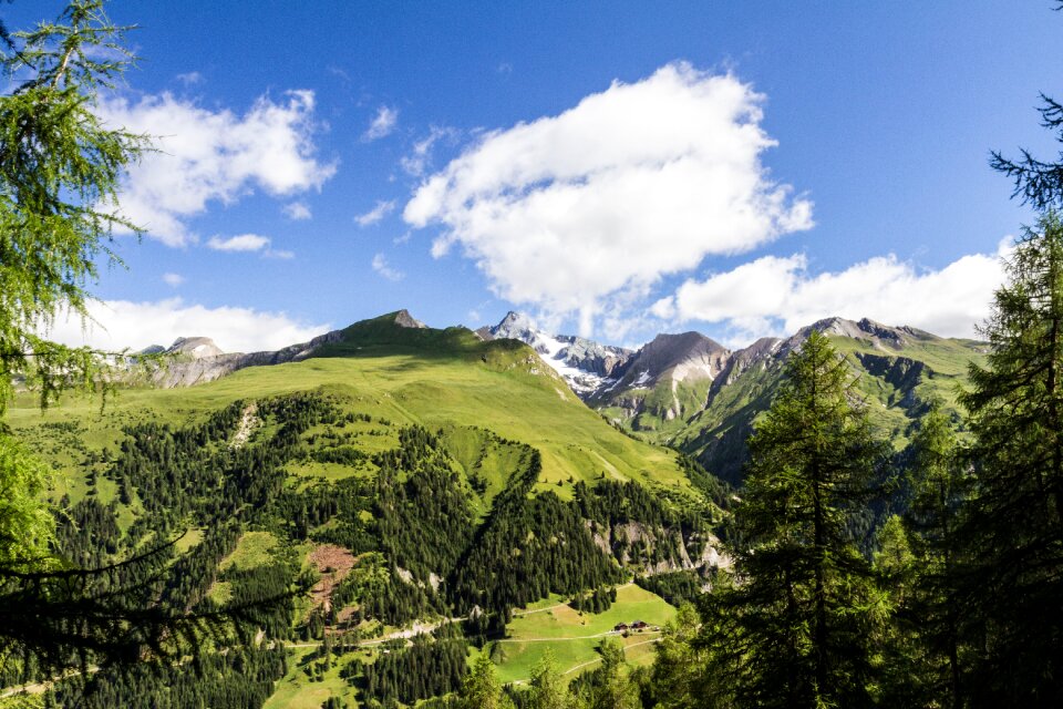 Austria panorama alps
