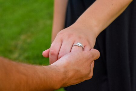 Love couple bride photo