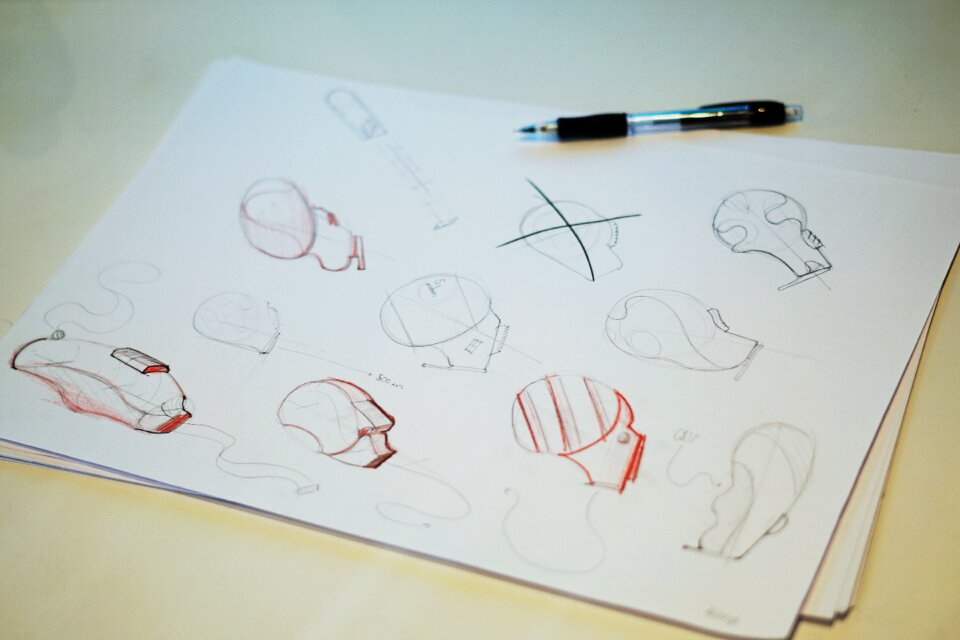 Sketch design industry design