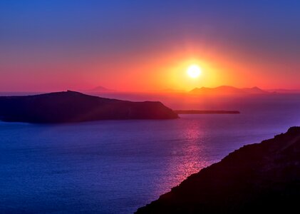 Sea summer island