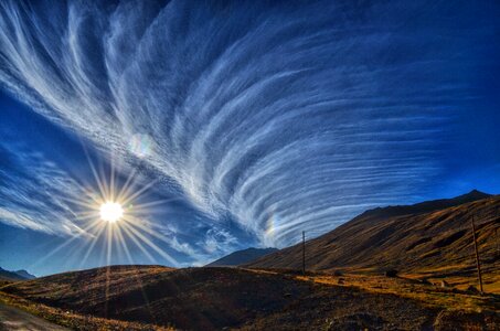 Grassland cloud rocks