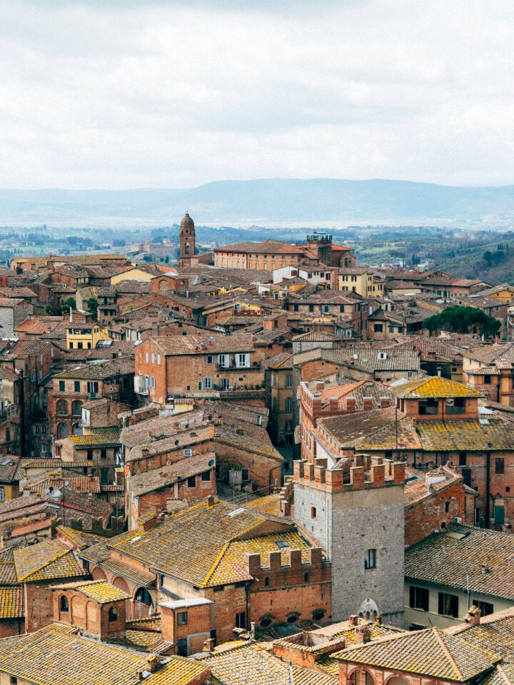 Town panoramic italy
