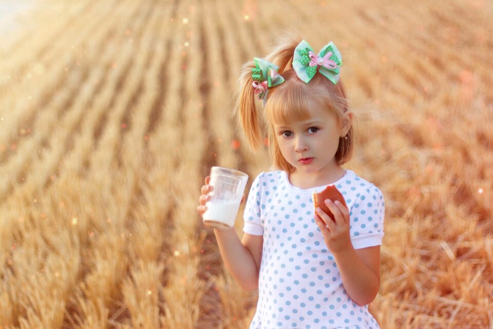 Cleaning harvest bread