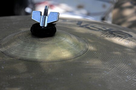 Cymbal equipment drummer photo