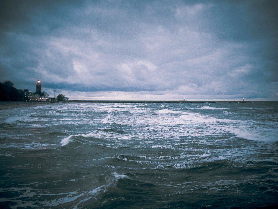 Sky the coast nature