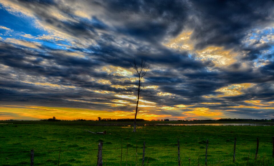 Scenic sky clouds