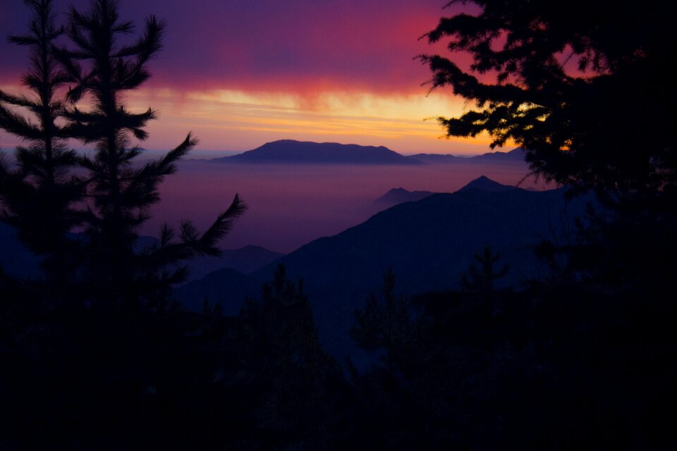 Sunset in farellones chile sunset 730