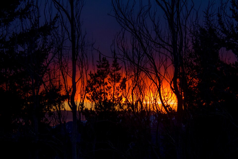 Sunset in farellones chile sunset 732