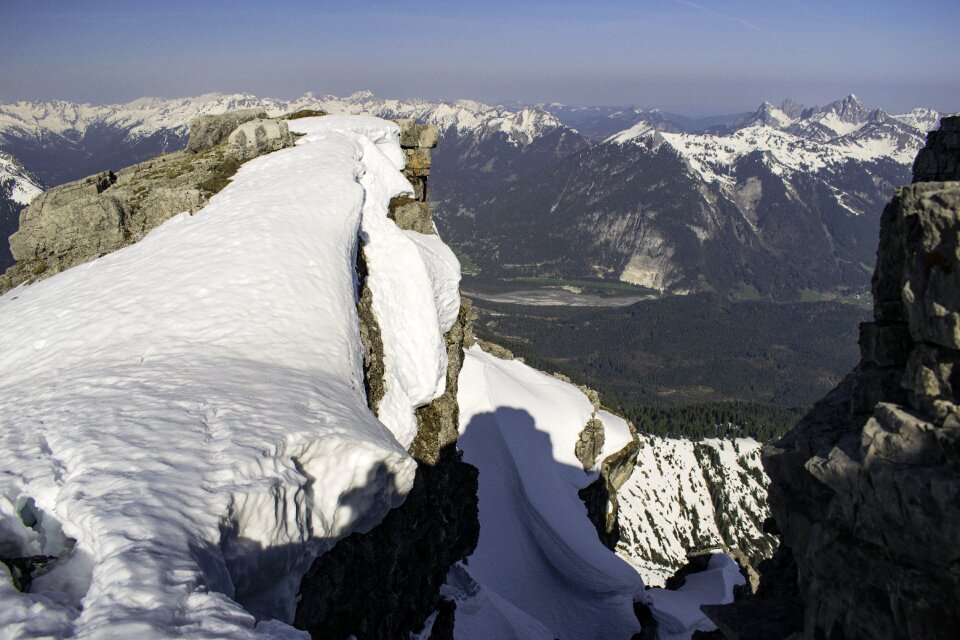 Height snow nature
