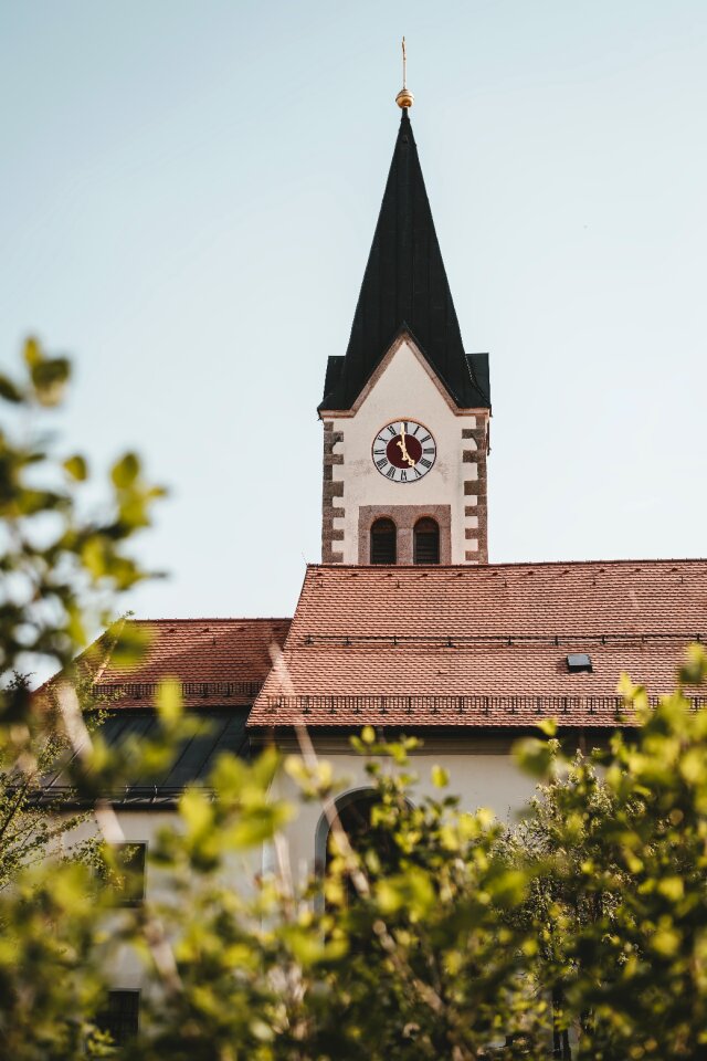Christianity bokeh building