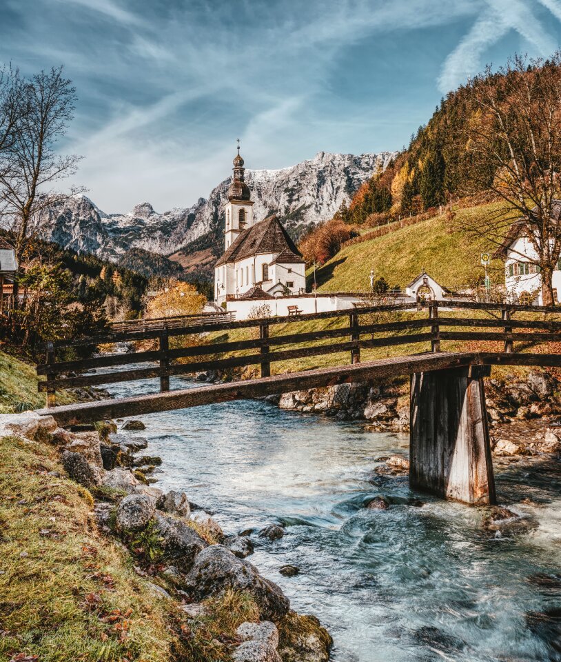 Alpine mountains bavaria